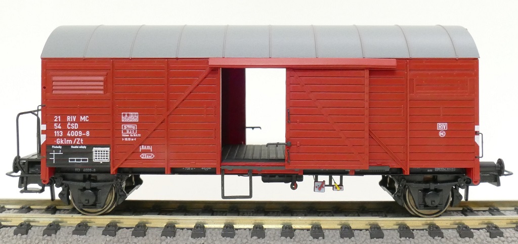 Exact-train 23702 CSD gedeckter Güterwagen Gklm/Zt Ep.4