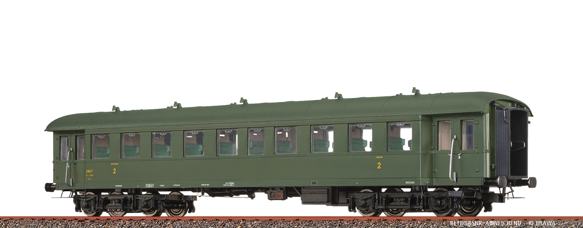 46184 SNCF Eilzugwagen B9ti 2.Kl. Ep.3