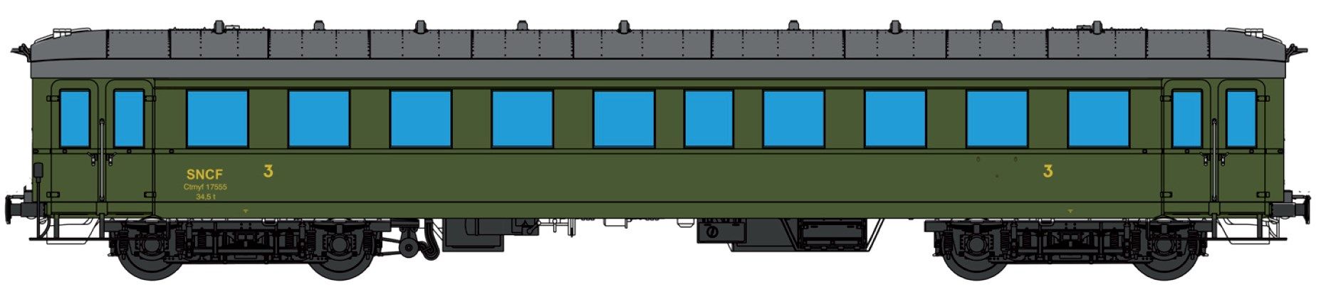 VB-361 SNCF Gepäckwagen 4-achs Ep.3