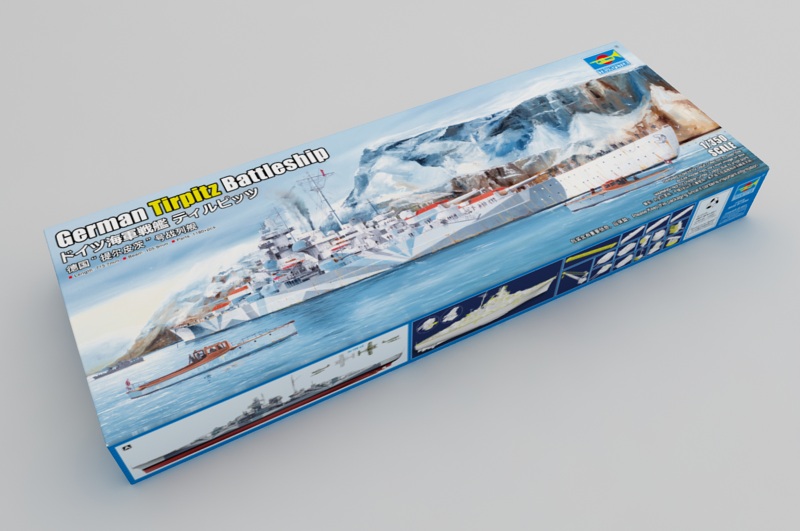 Trumpeter 755359 German Tirpitz Battleship