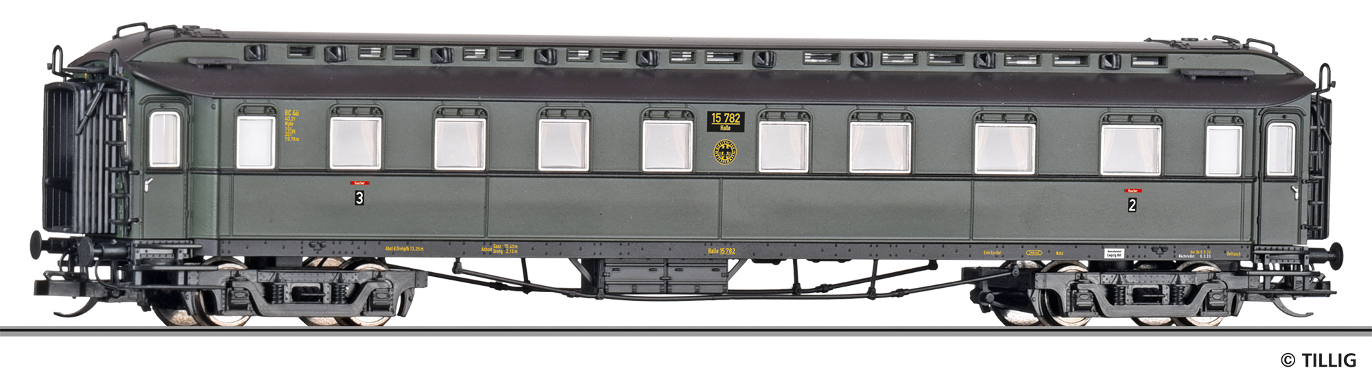 12001 Reisezugwagen 2./3. Klasse BC4ü der DRG