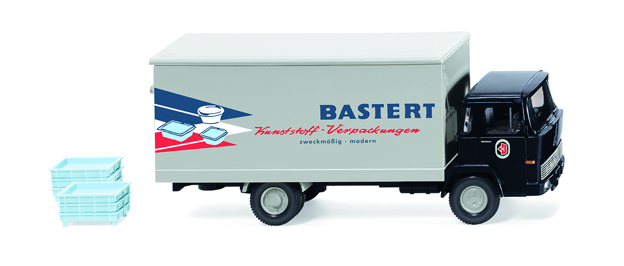 042501 Magirus 100 D7 Koffer-Lkw Bastert