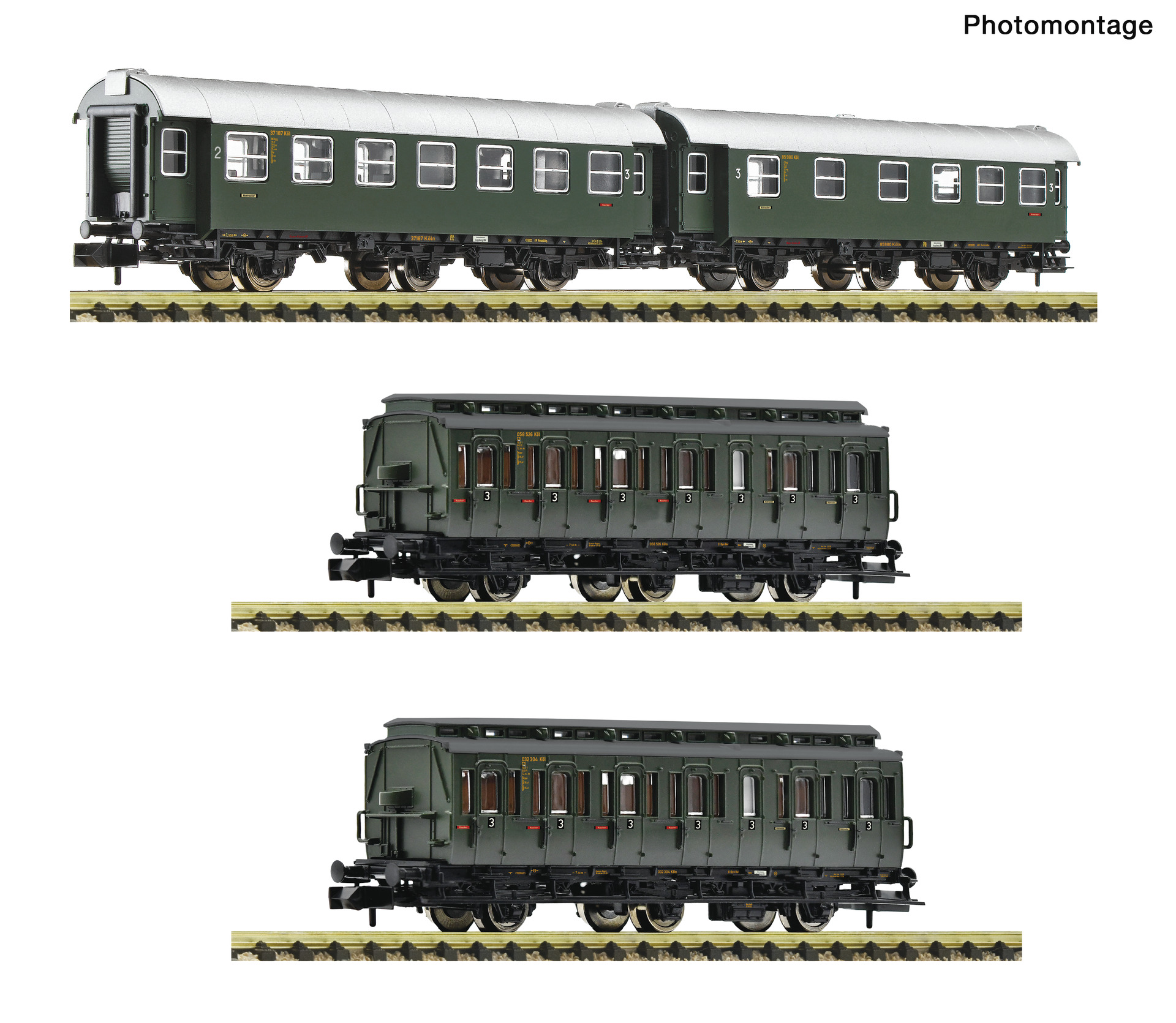 6260114 DB Personenzug-Set 4-tlg. Ep.3