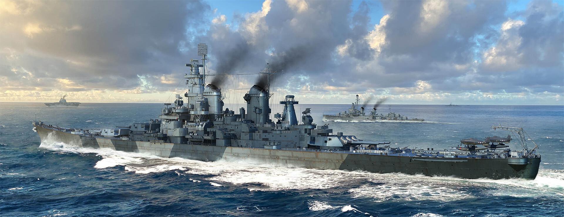 756749 USS Iowa BB-61