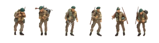 387.134 UK Commando ( 6 Fig.)