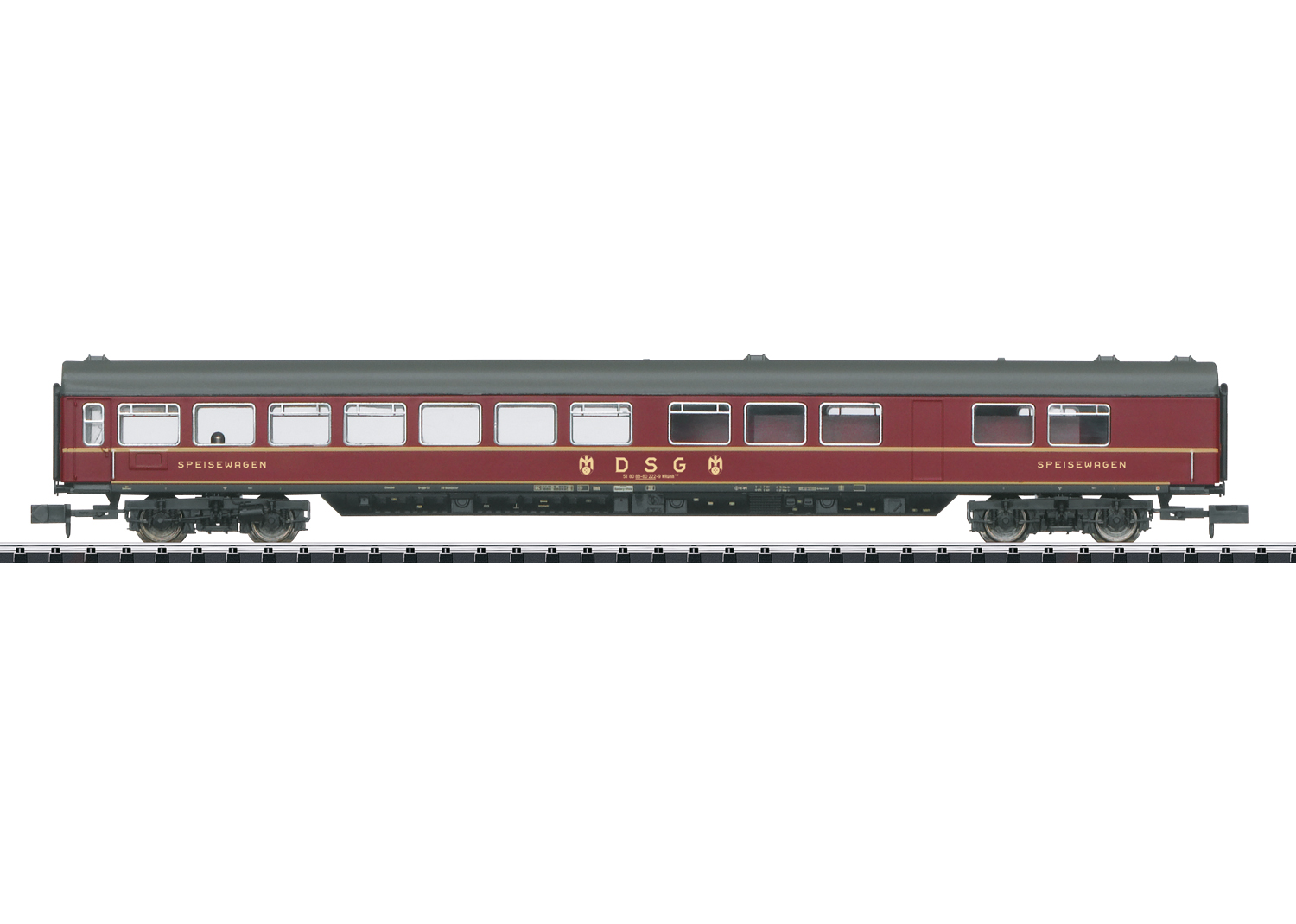 18474 DB Schnellzugspeisewagen WRümh 132 Ep.4