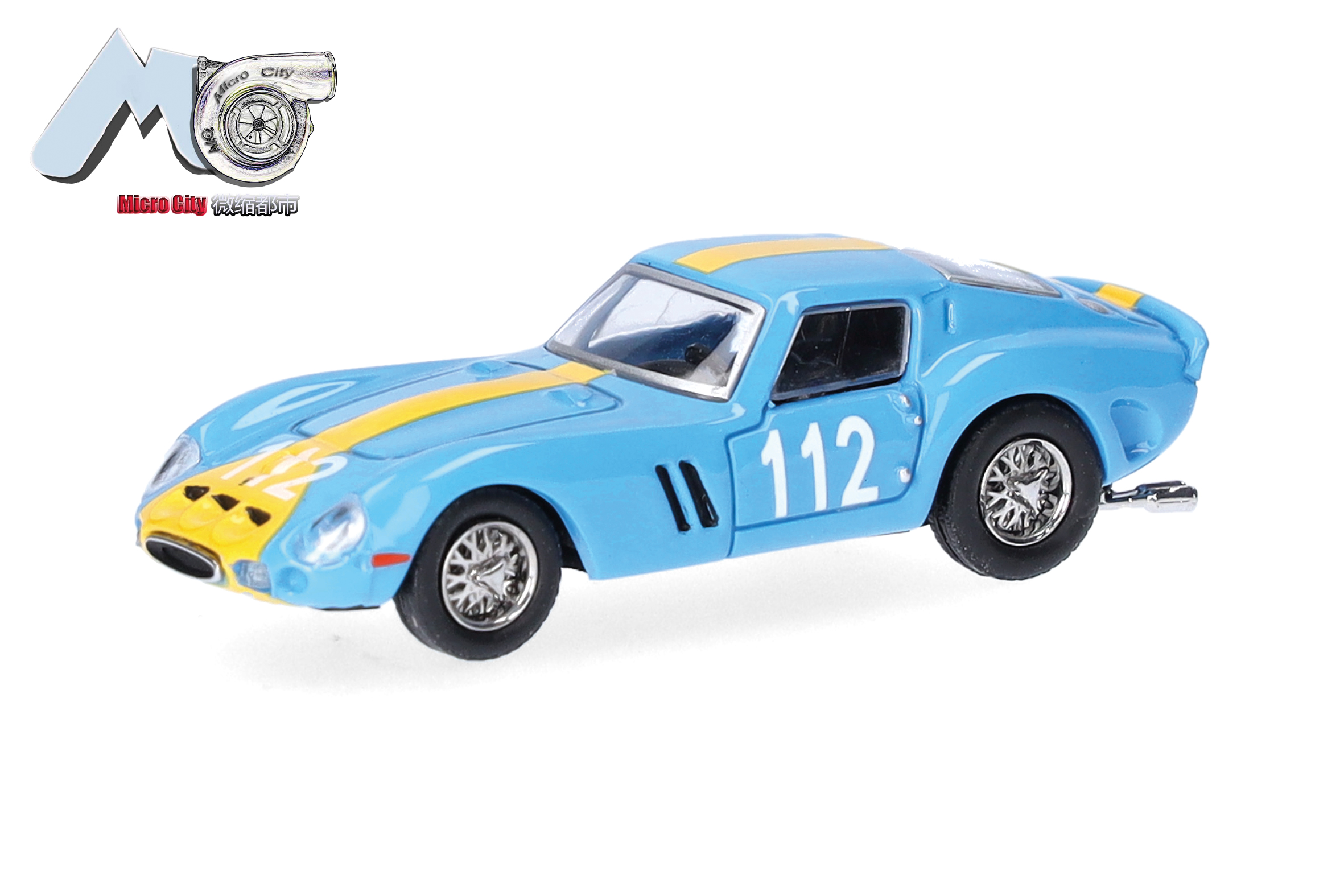 87MC000058 MicroCity: Ferrari 250 GTO #112 blau