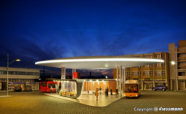 Kibri 39006 Hauptgebäude Busbahnhof