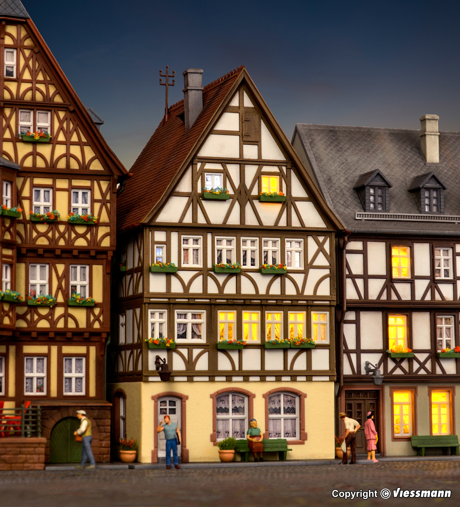 Kibri 38903 Fachwerkhaus am Markt Miltenberg