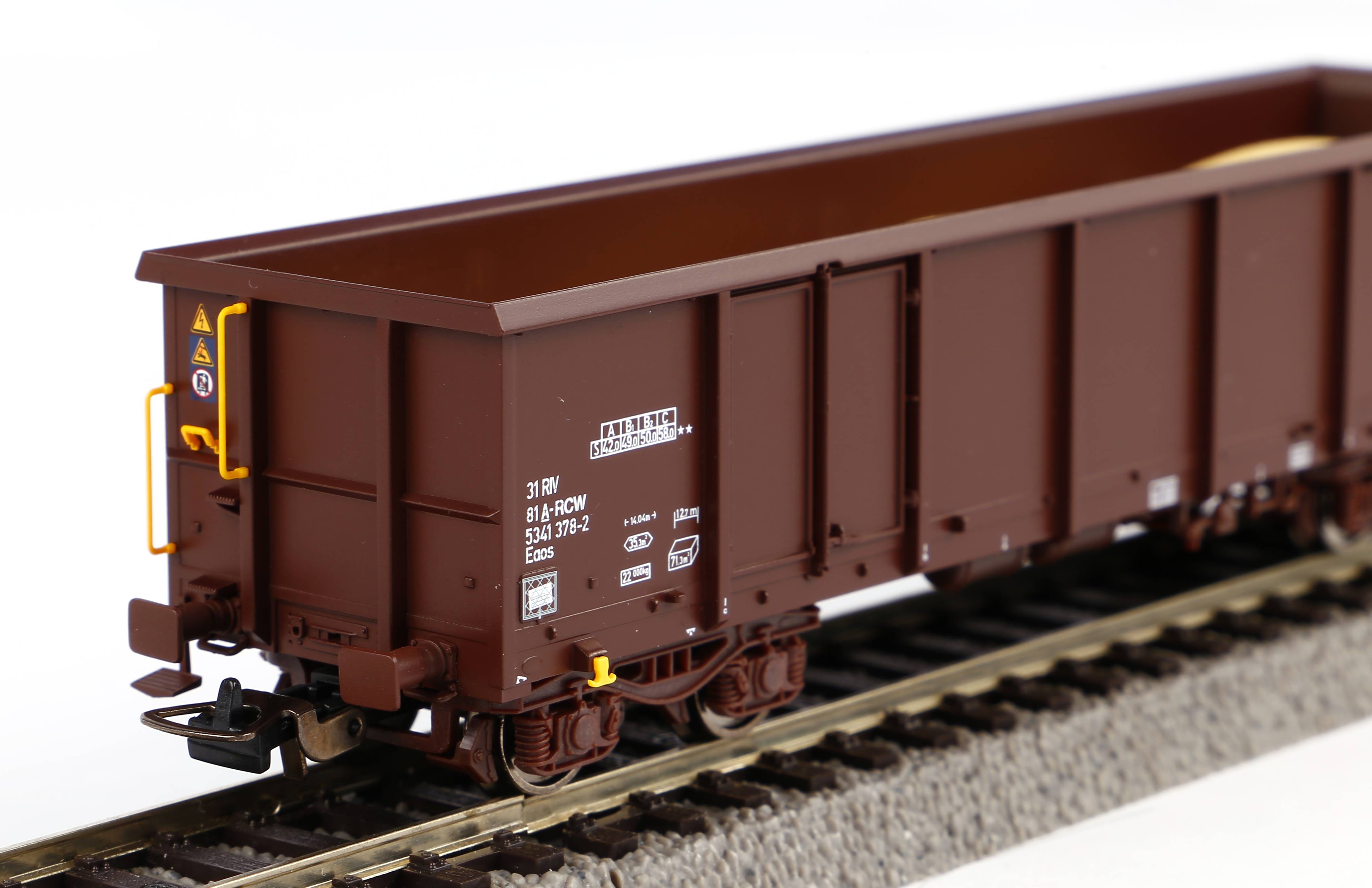 Piko 58237 RCW offene Güterwg.-Set Eaos 2-tlg Ep.6