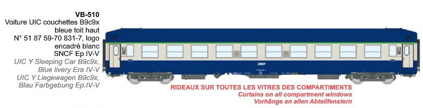 VB-510 SNCF Schlafwagen UIC Ep.4/5