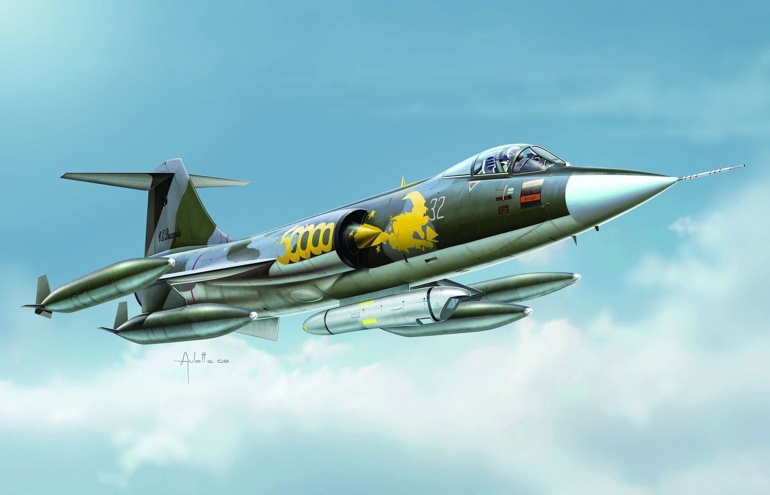 1296 F-104 G 'Recce'