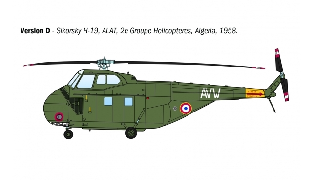 Italeri 1476 HO4S-3 / HAS.7 / H-19