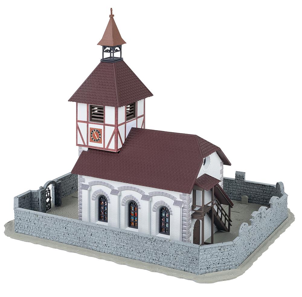 130679 Dorfkirche mit Kirchhof