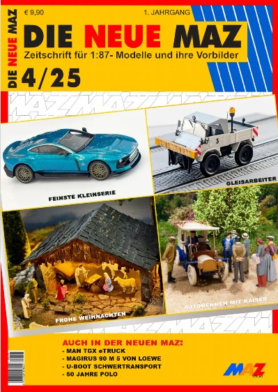0425 MAZ - ModellAutoZeitung 04/2025