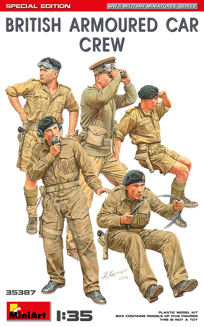 35387 British Armoured Car Crew. Special Ed.