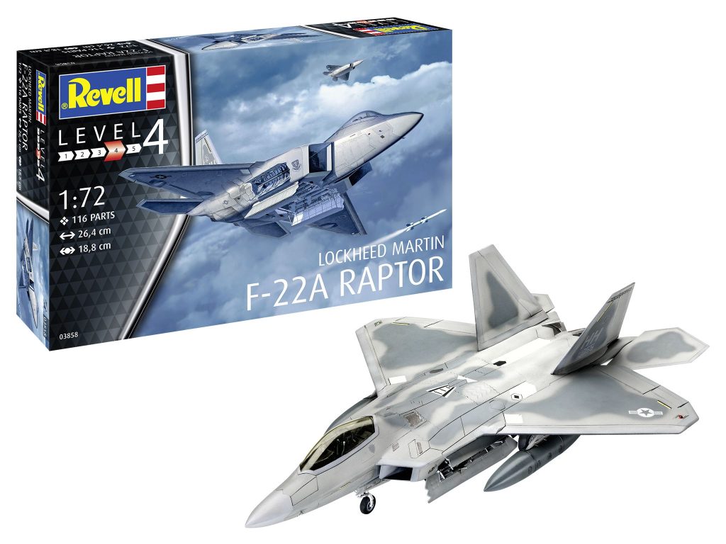 03858 Lockheed F-22 Raptor