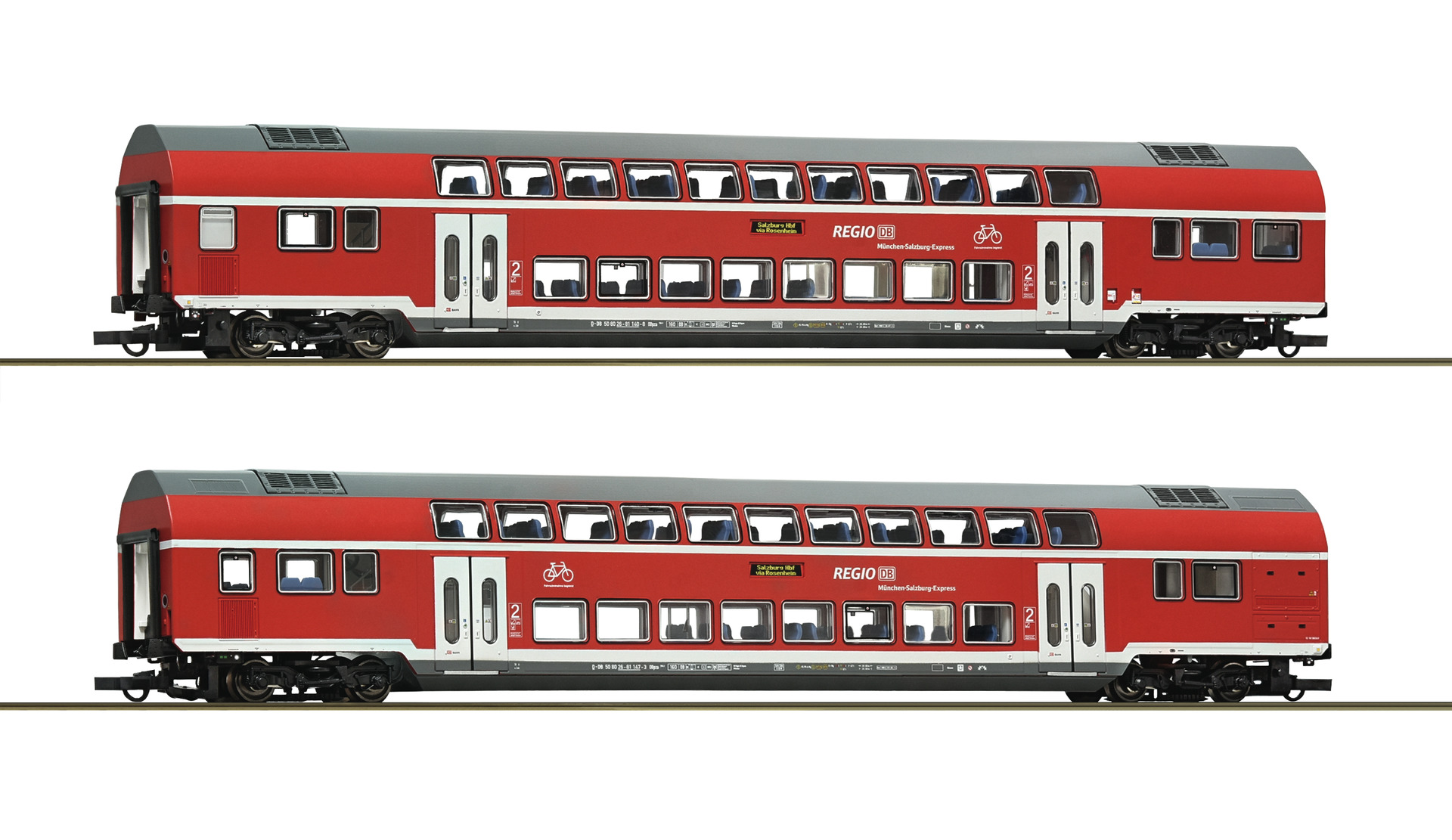 6220145 DBAG Doppelstockw. 2.Kl. Set 2tl. Ep6 AC