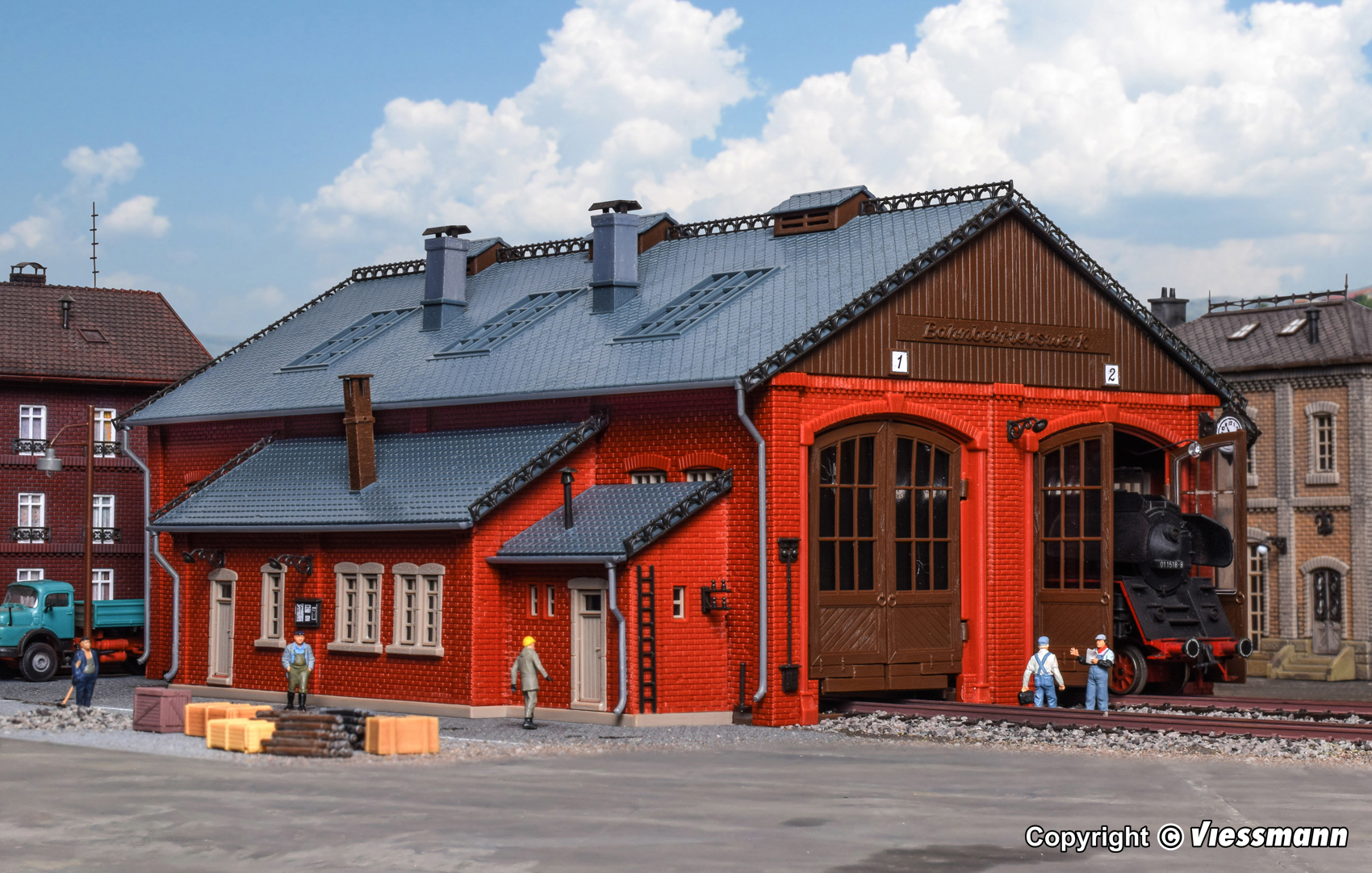 45753 Lokschuppen 2-ständig