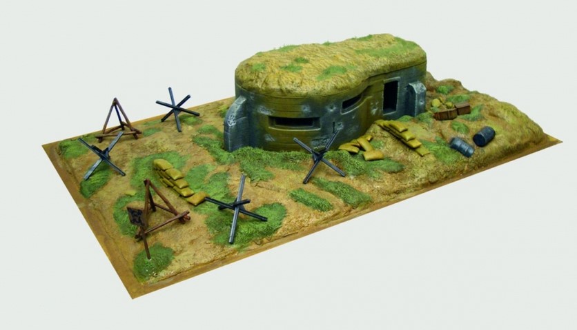Italeri 6070 Zubehörteile und Bunker