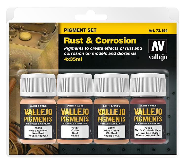 73194 Pigment-Set - Rost und Korrosion