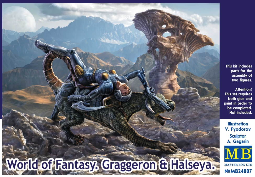 MB24007 World of Fantasy Graggeron & Halseya