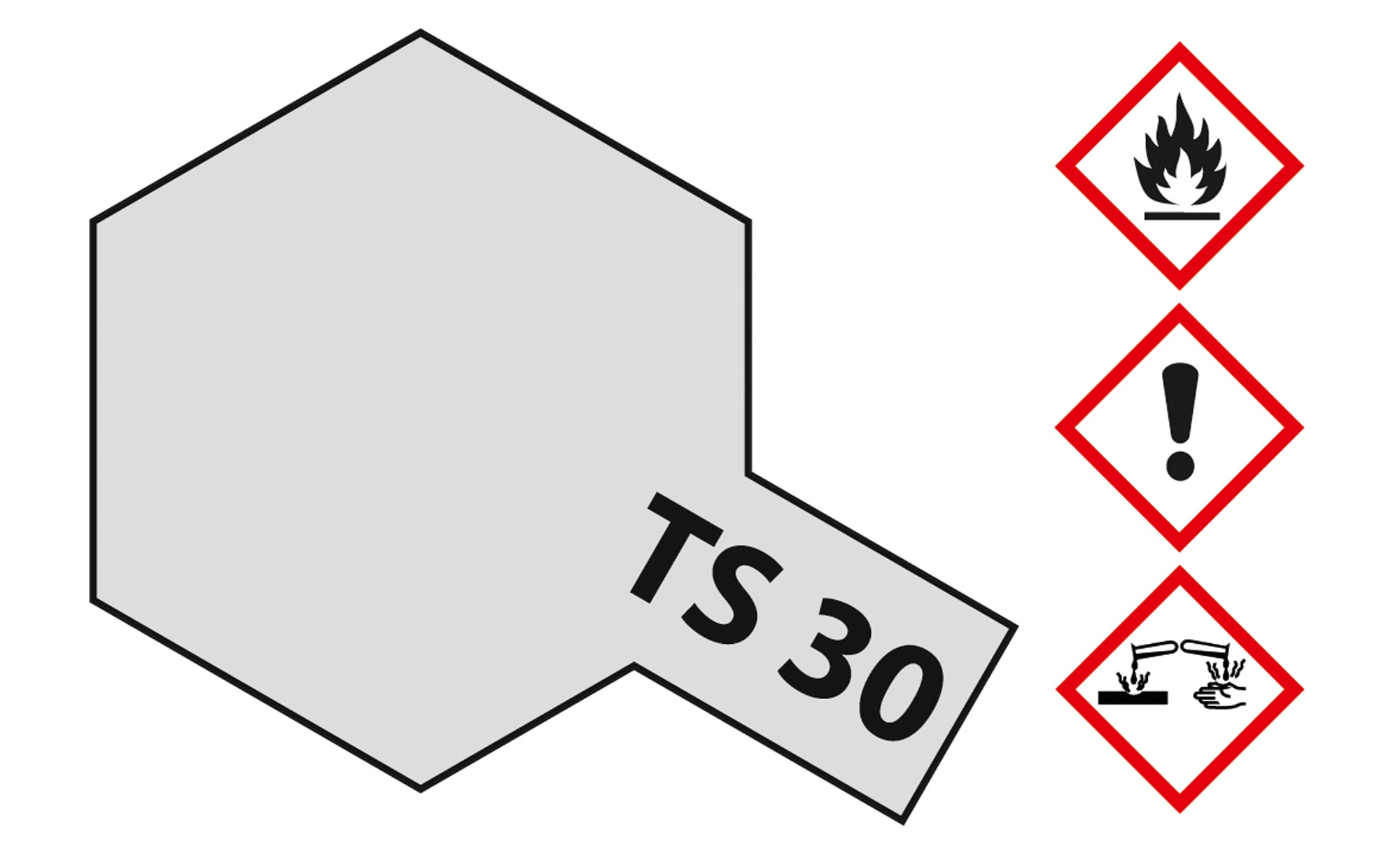 85030 TS30 - Spray Metallic Silber 100ml