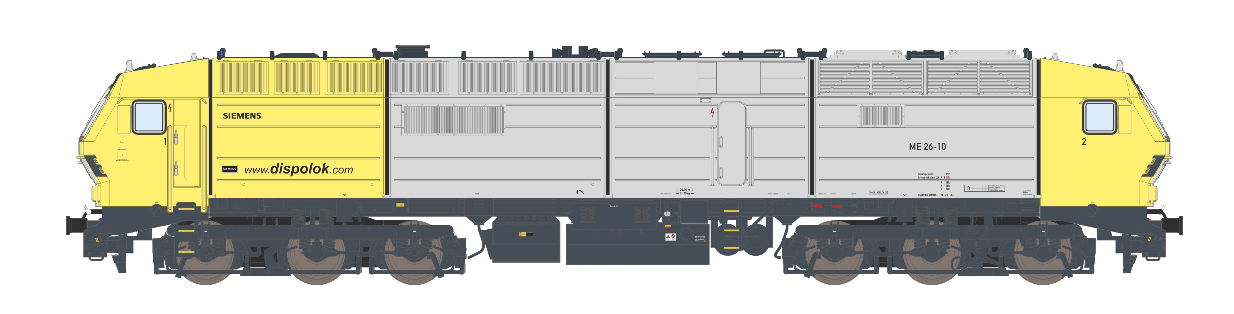79010 Dispolok Diesellok ME26-10 Ep.5