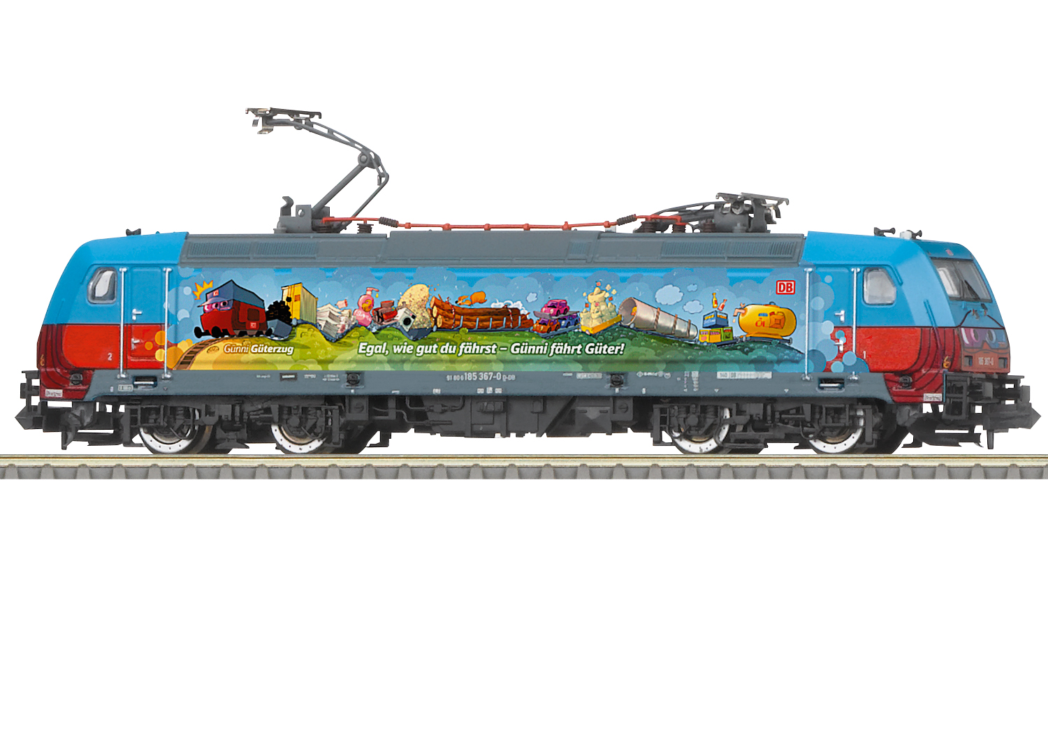 16906 DB AG E-Lok BR 185.2 Ep.6