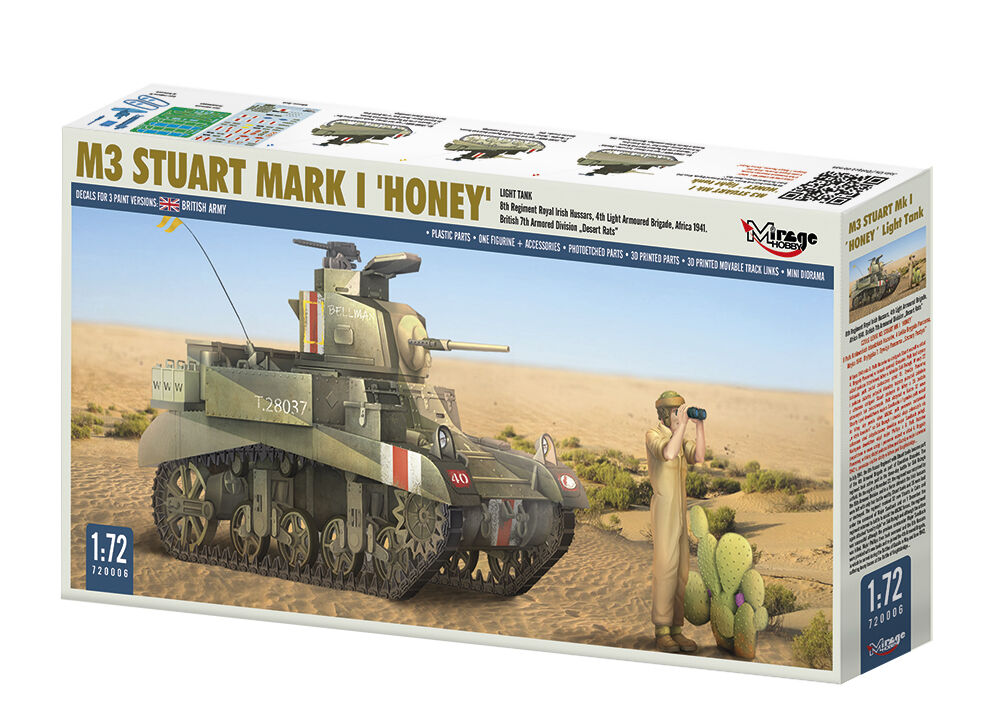 Glow2B 4072006 M3 STUART Mk I ´HONEY´ light tank