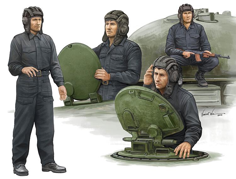 750435 Sowjetische Panzer Crew