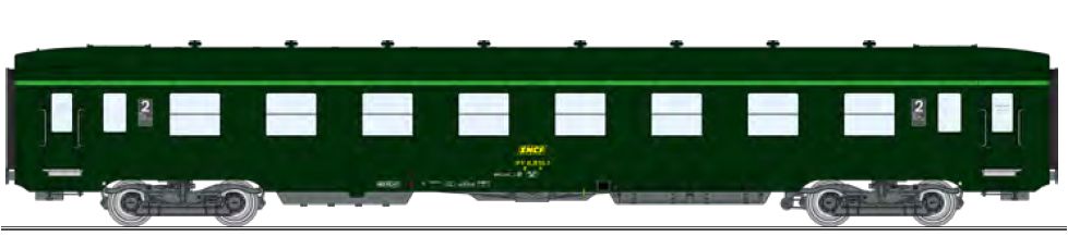 VB-397 SNCF Reisezugwagen DEV AO 2.Kl. Ep.4/5