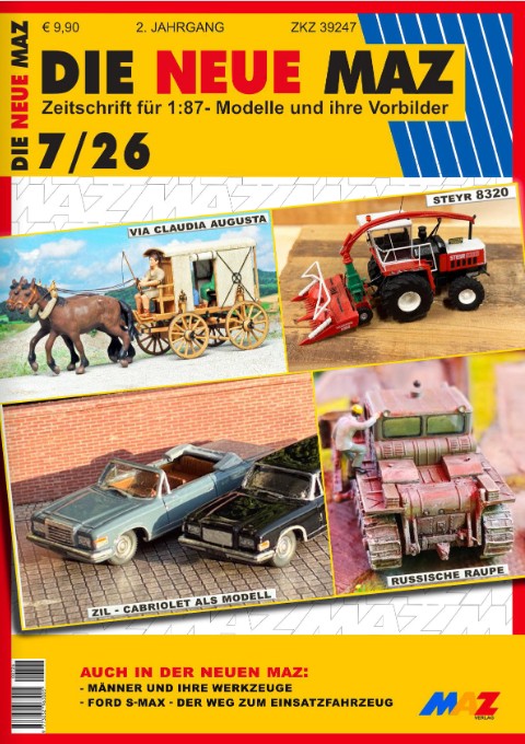 0726 MAZ - ModellAutoZeitung 07/2026
