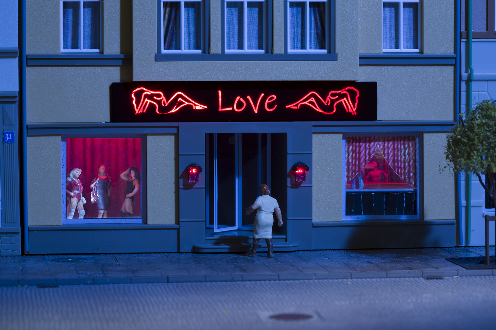 58112 LED-Beleuchtung Love H0
