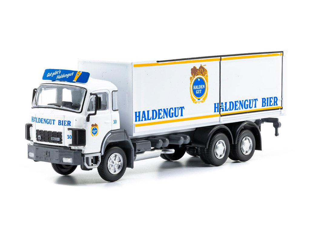 85.002390 Saurer D330B F6×2 Koffer-LKW Haldengut
