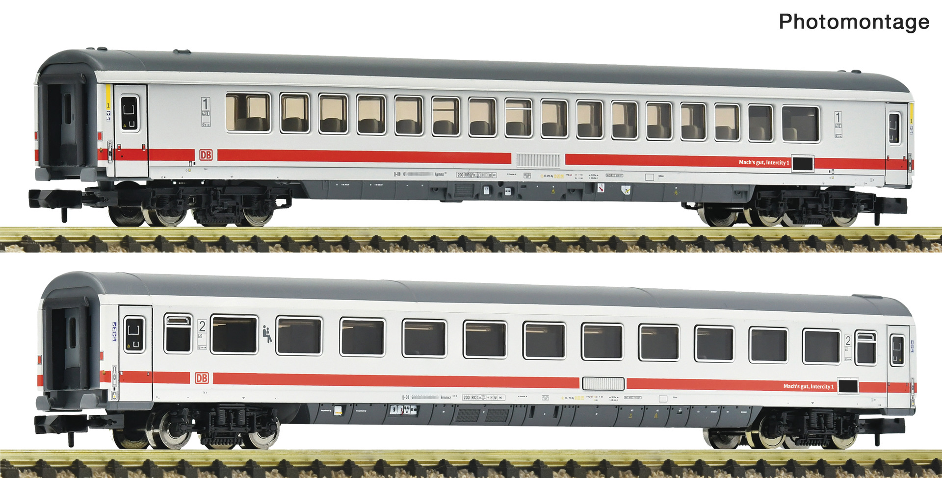 Fleischmann 6260142 DBAG IC Wagen-Set 2-teilig 55 Jahre Ep.6