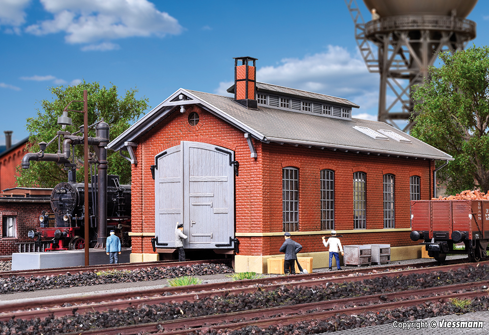 Kibri 39307 Lokschuppen, einständig
