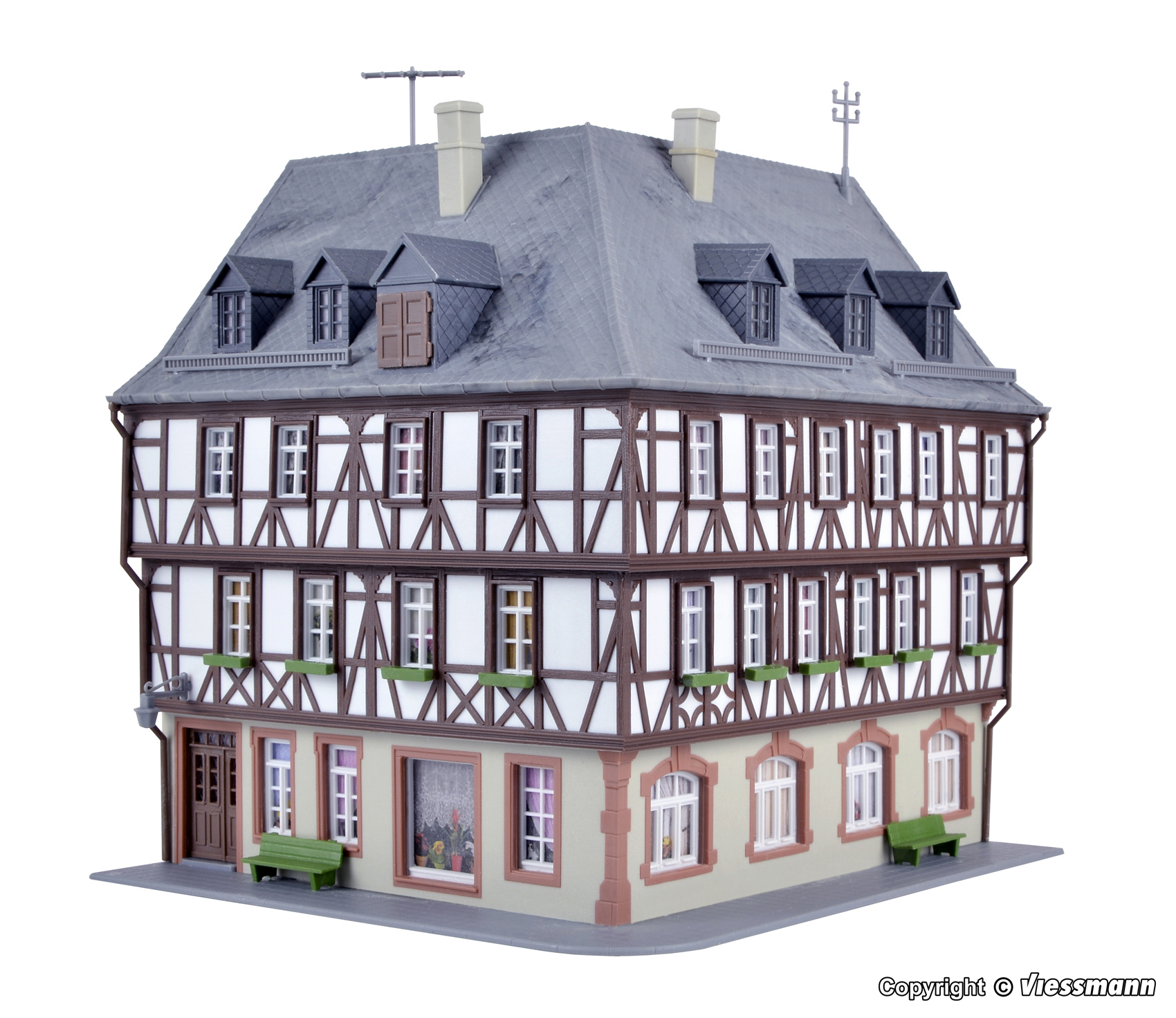Kibri 38904 Fachwerk-Eckhaus Miltenberg