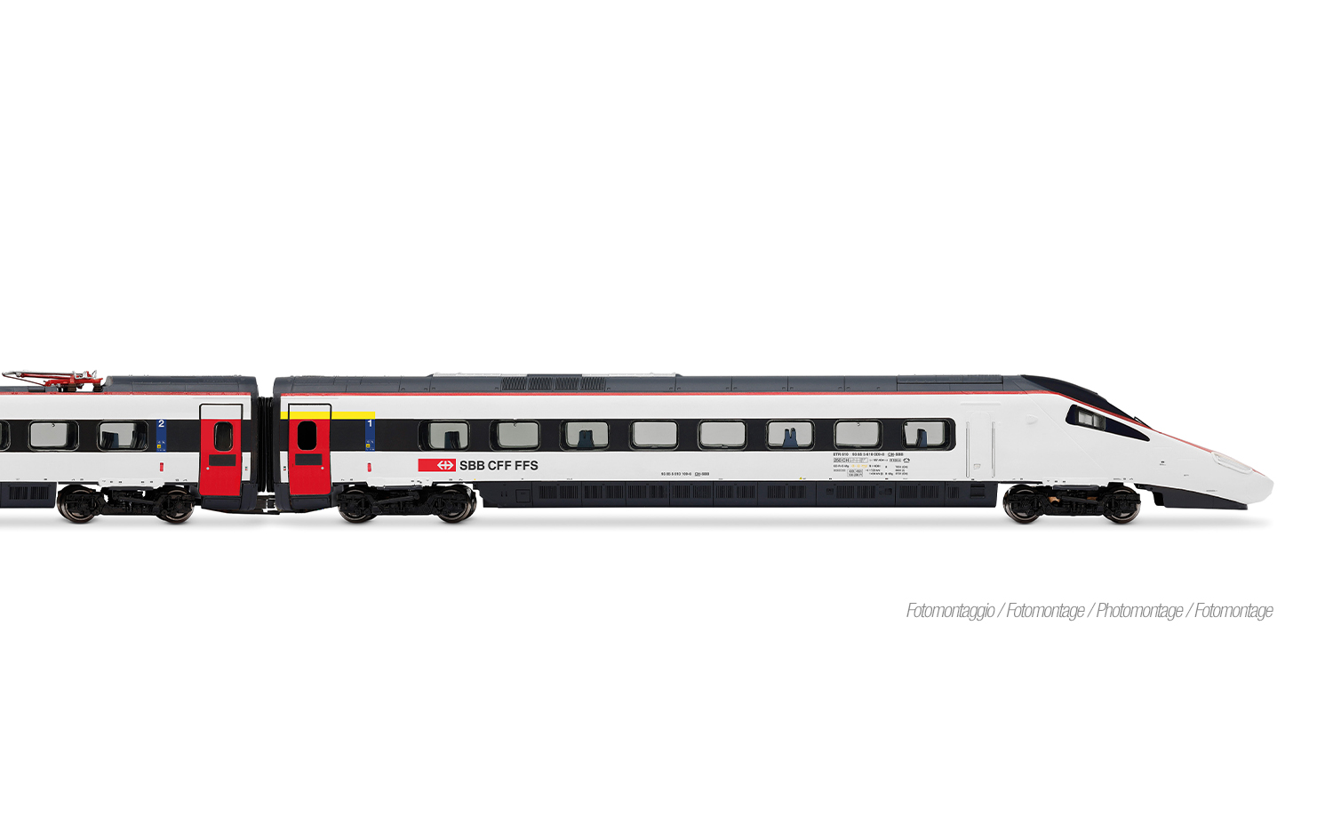 HL1683 SBB Elektrotriebzug ETR 610 4tlg. Ep.6