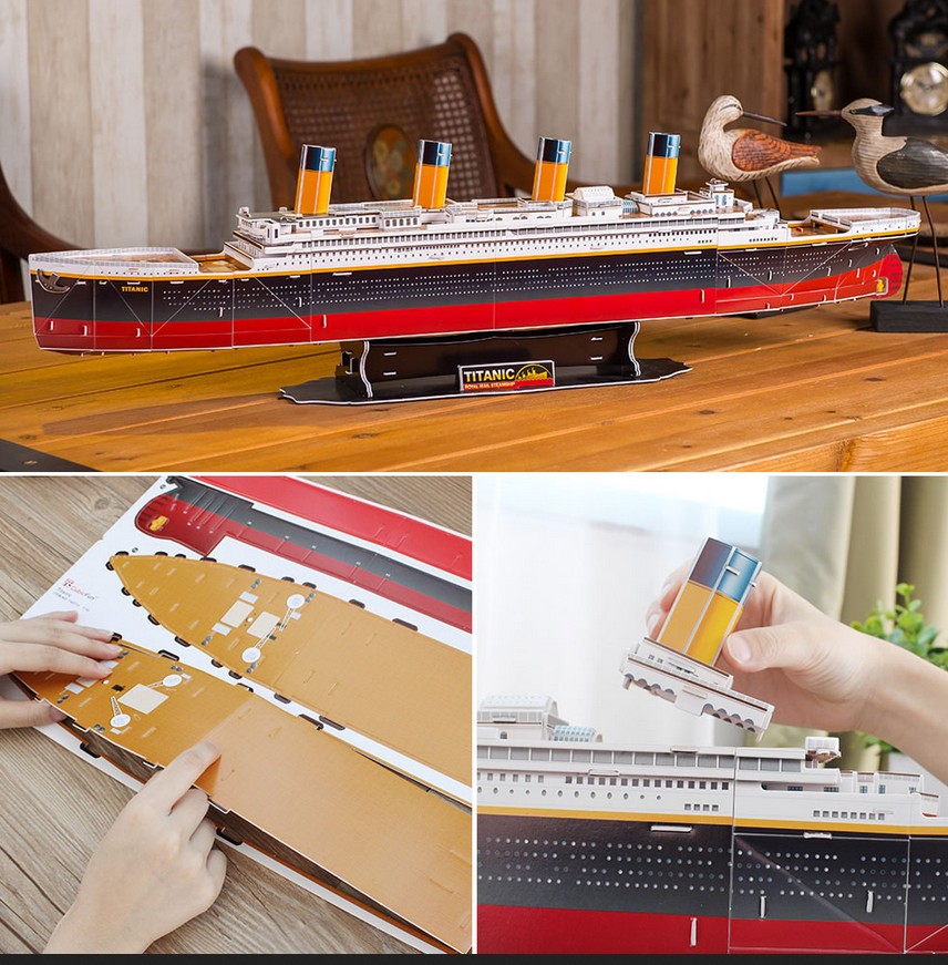 00170 3D Puzzle Titanic