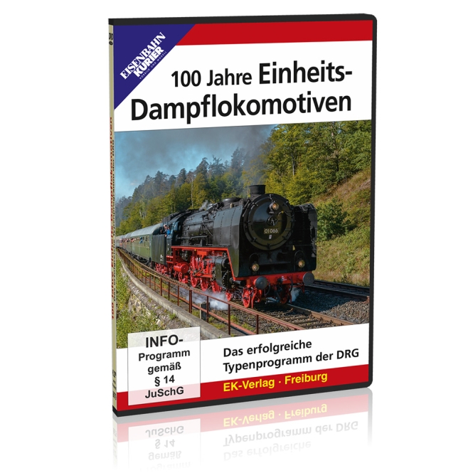8679 DVD -100 Jahre Einheits-Dampflokomotiven