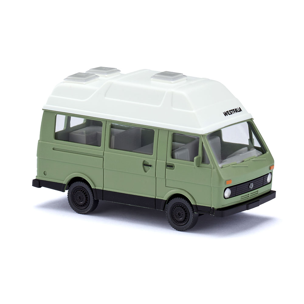 Wiking 026901 VW LT28 Wohnmobil hellgrün