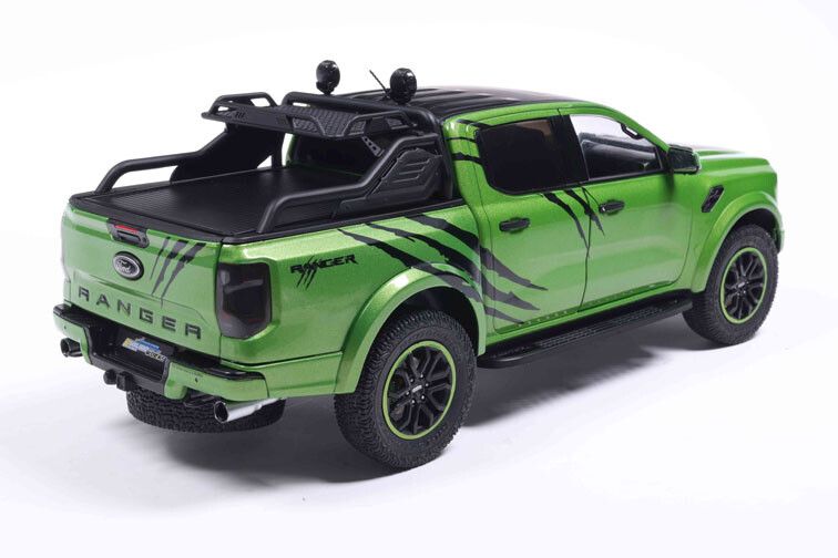 Solido S1813903 Ford Ranger Raptor grün/schwarz (2024)