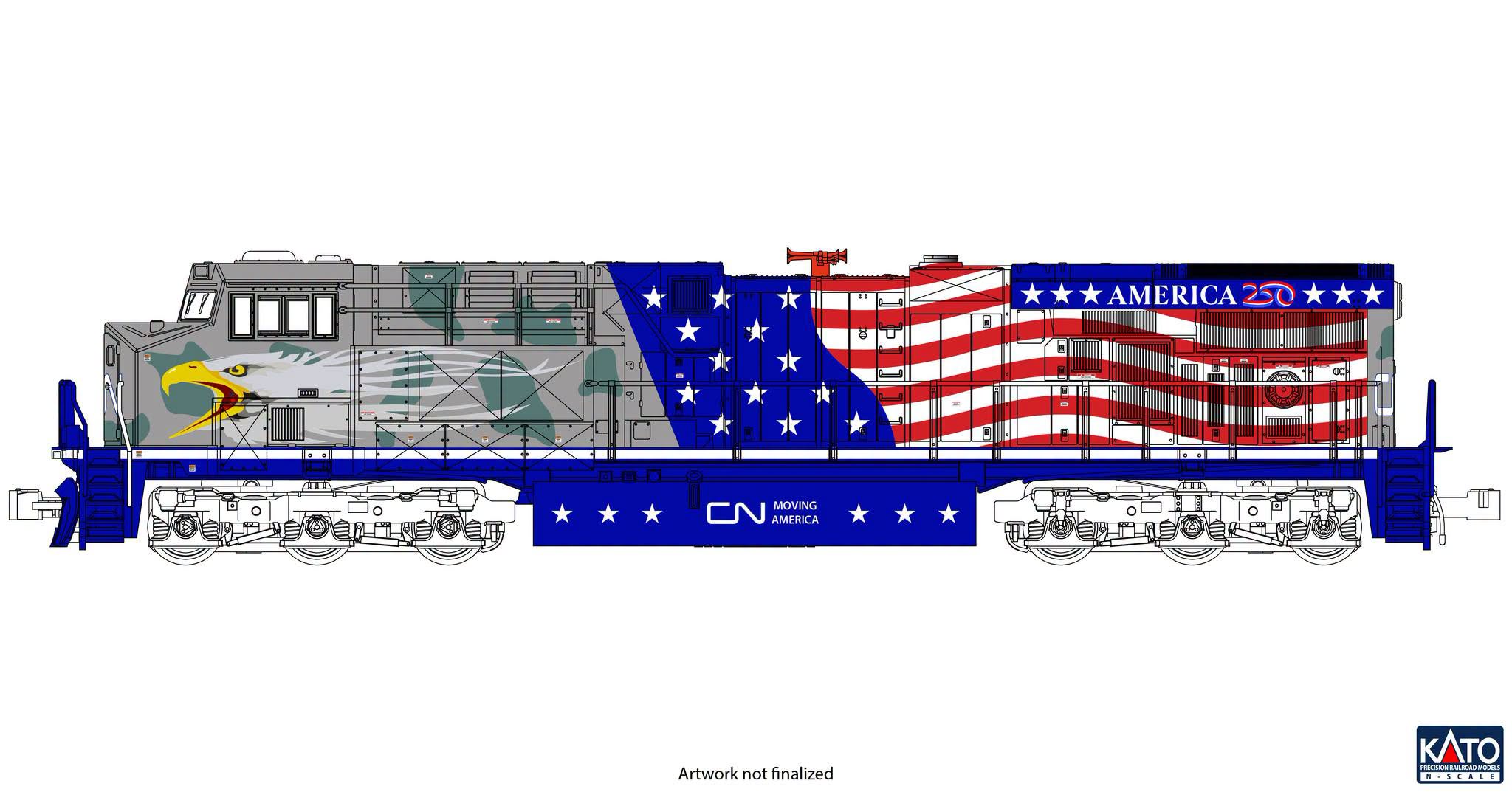 176-1776 CN Diesellok GE ES44AC #1776 Ep.6