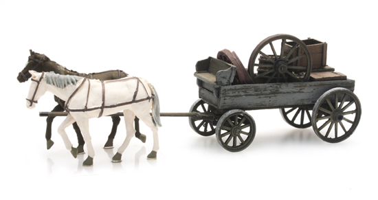 387.286 Flachwagen mit Ladung