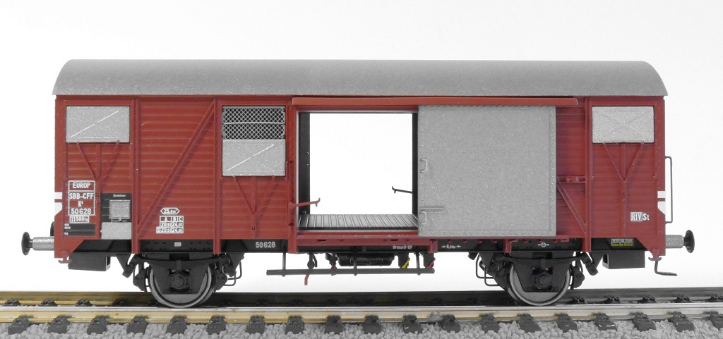 Exact-train 20934 SBB gedeckter Güterwagen K4 Ep.3