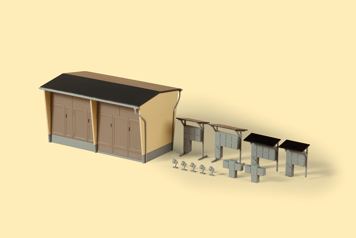 13338 Trafostation mit Zubehör