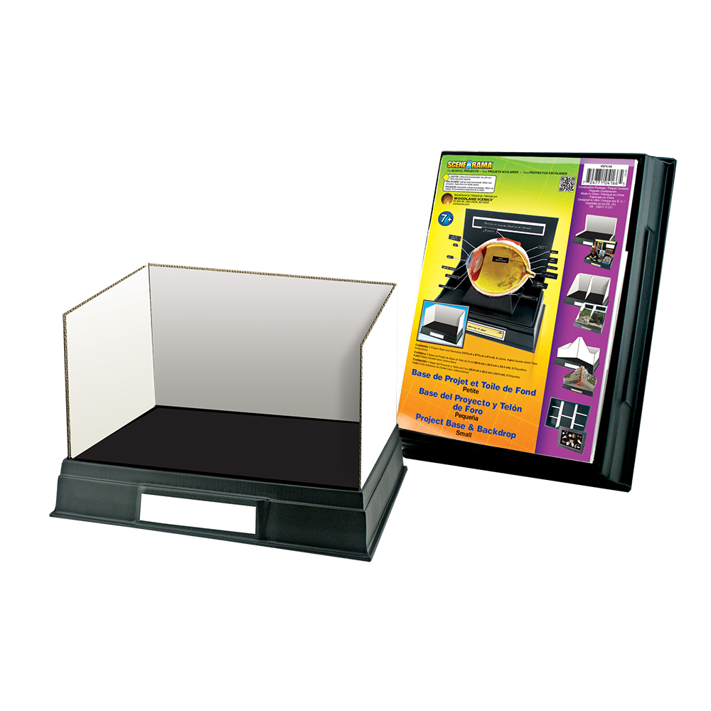 WSP4166 Dioramengrundplatte mit Kulissenwand