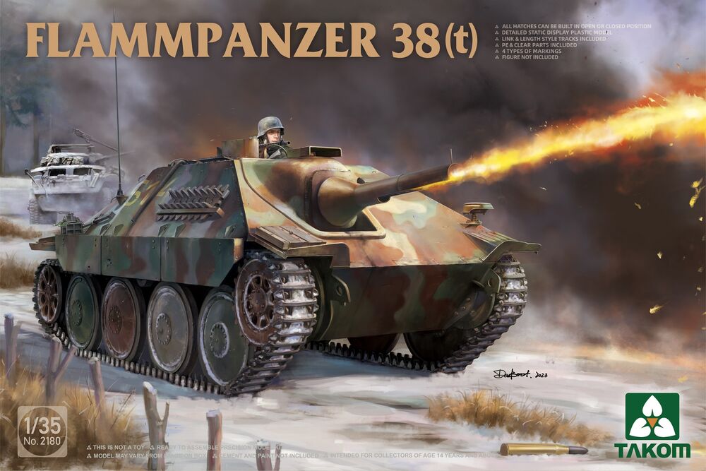 2180 Flammpanzer 38(t)