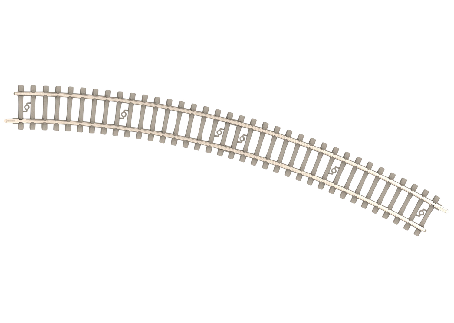 14520 Gebogenes Beton-Gleis R2b 295,4 mm 30°